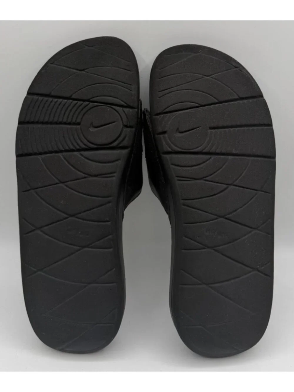 B6 Nike Comfort Slide Men's Size 10 Sports Sandals Black Anthracite 360884-001